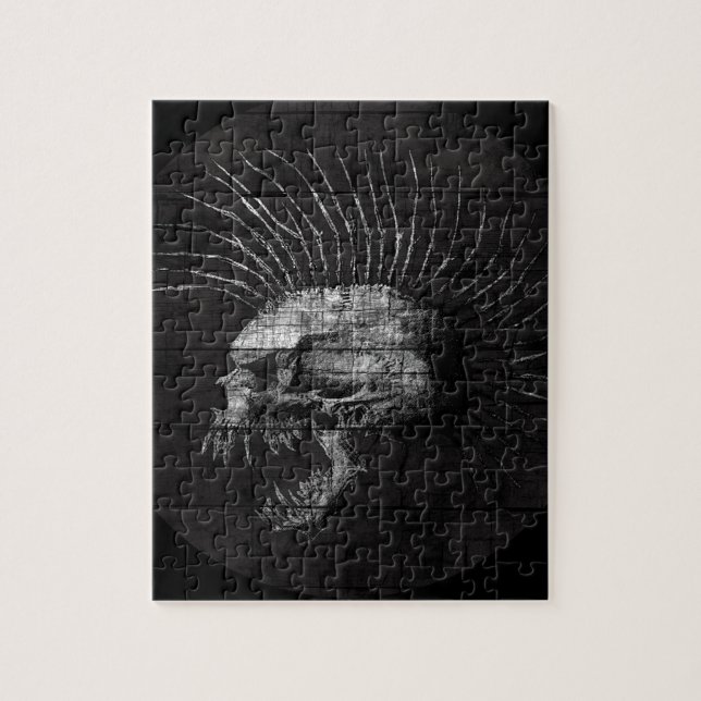 Puzzle Mohawk de crâne (Vertical)
