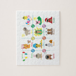 Puzzle Mois de l'année