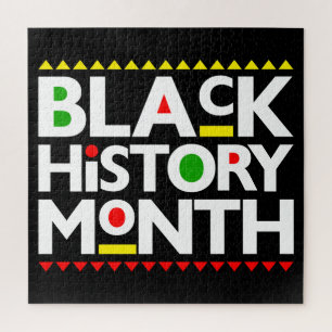Puzzle Mois de l'histoire noire Melanin King Reine Sista 