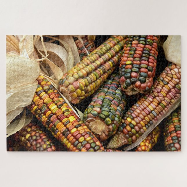 Puzzle Moisson Corn Automne Automne Russe De La Nourritur (Horizontal)