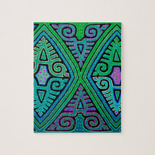 Puzzle Mola en diamant d'Indien Kuna