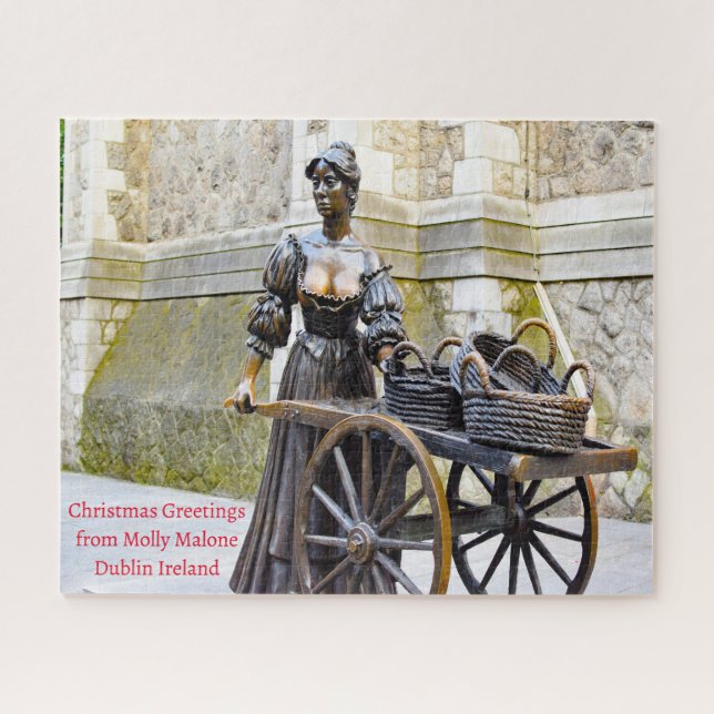 Puzzle Molly Malone Dublin Irlande. (Horizontal)