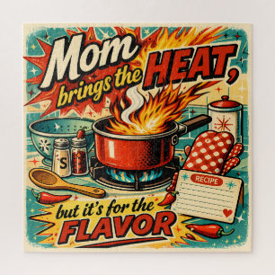 Puzzle Mom brings the heat