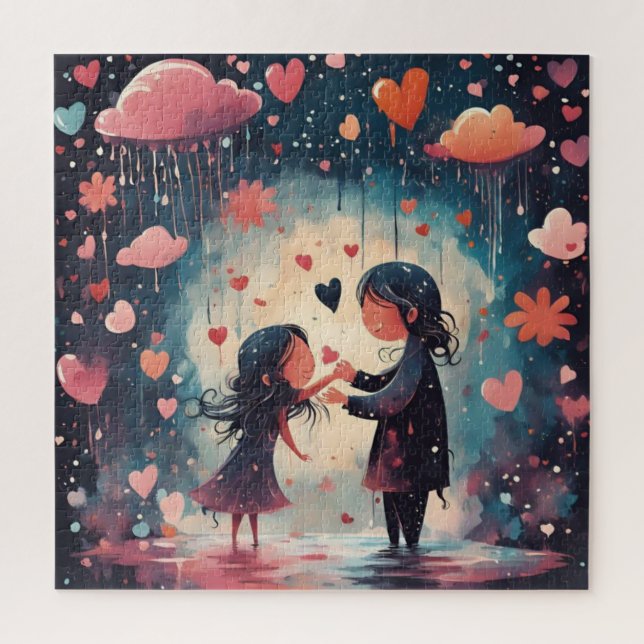 Puzzle Moments magiques : Maman et Fille (Vertical)