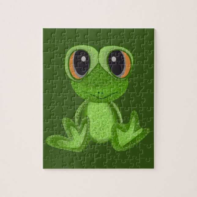 Puzzle Mon ami la grenouille verte (Vertical)