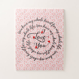 Puzzle Mon coeur entier