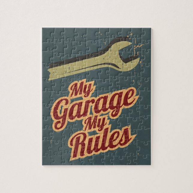 Puzzle Mon garage mes règles (Vertical)