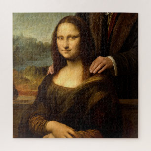 Puzzle Mona Lisa avec un compagnon masculin