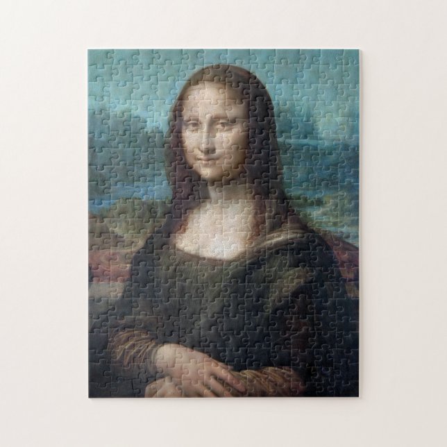 Puzzle Mona Lisa Célèbre Arts Visuels Leonardo da Vinci D (Vertical)