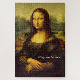 Puzzle "Mona Lisa" du peintre Renaissance Da Vinci,