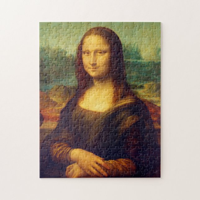 Puzzle Mona Lisa par Leonardo Da Vinci (Vertical)