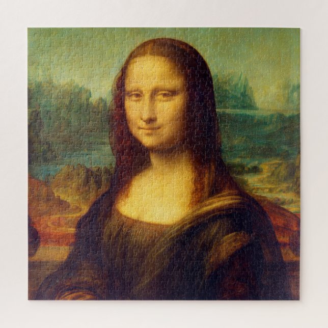 Puzzle Mona Lisa par Leonardo Da Vinci (Vertical)