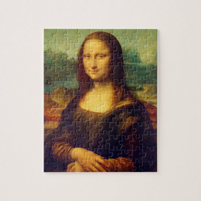 Puzzle Mona Lisa par Leonardo Da Vinci (Vertical)