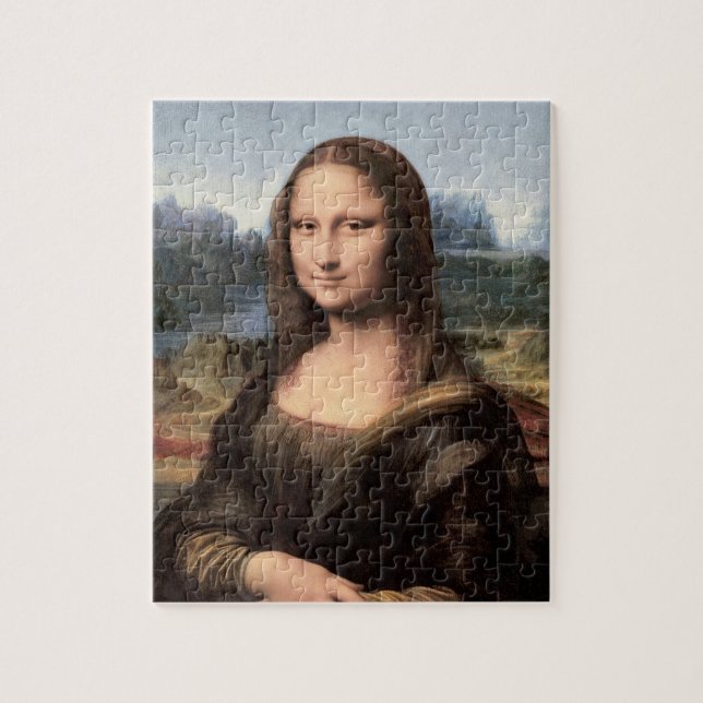 Puzzle Mona Lisa Portrait / Peinture (Vertical)