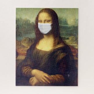 Puzzle Mona Lisa Via Corona Virus