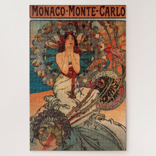 Puzzle Monaco Monte Carlo par Alphonse Mucha