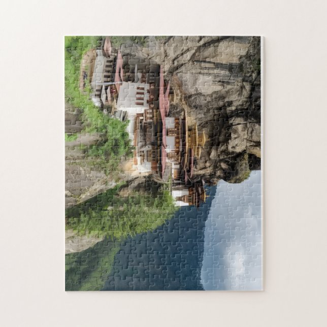 Puzzle monastère bouddhiste (Vertical)