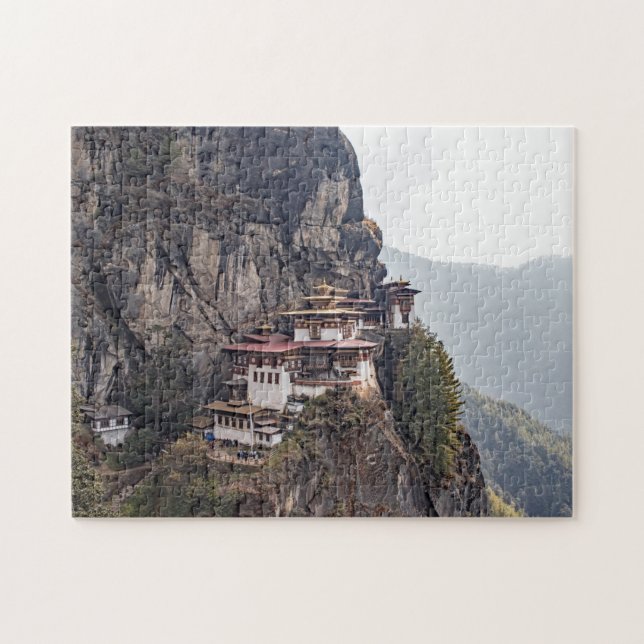 Puzzle Monastère des nids de tigres, Bhoutan (Horizontal)