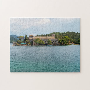 Puzzle Monastère Saint Mary sur l'île de Mljet - Croatie