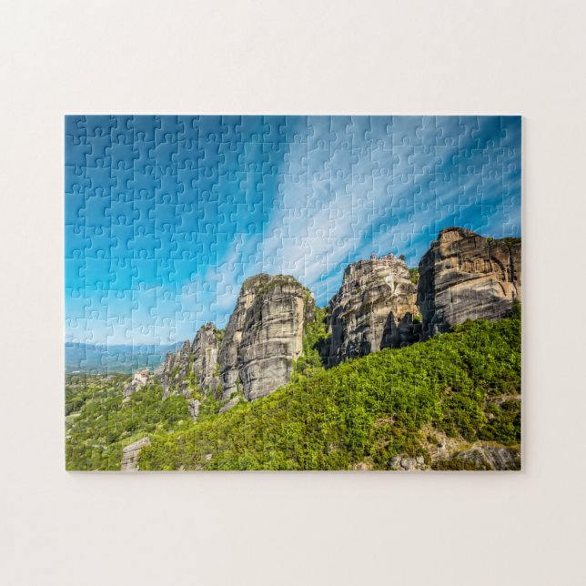 Puzzle monastères de pierres de Meteora, Grèce (Horizontal)