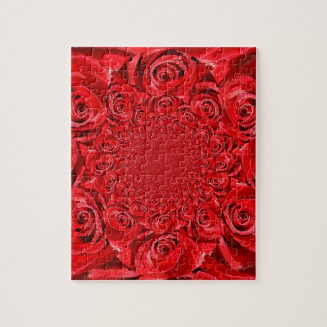 Puzzle Monde de Rose: Fantaisie Florale (Vertical)