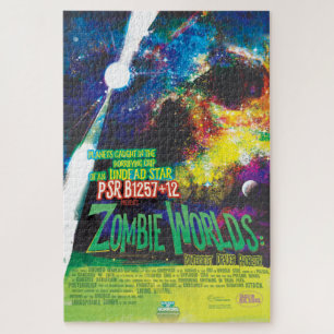 Puzzle Monde de zombies Halloween Galaxie d'Horreurs