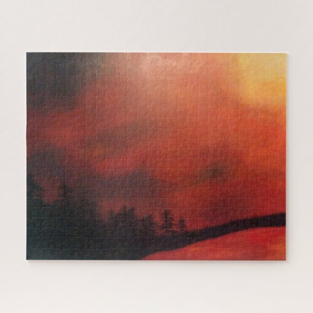 Puzzle Monde en feu (Horizontal)