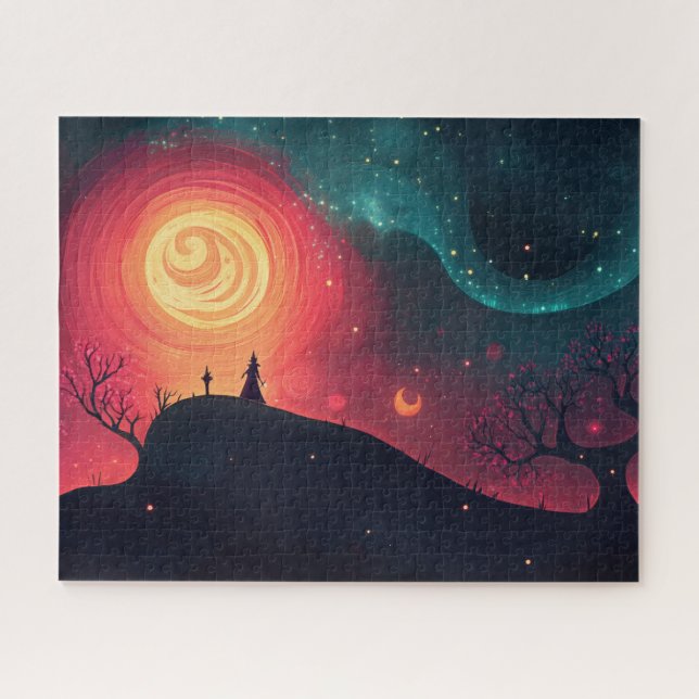 Puzzle Monde magique fantasque (Horizontal)