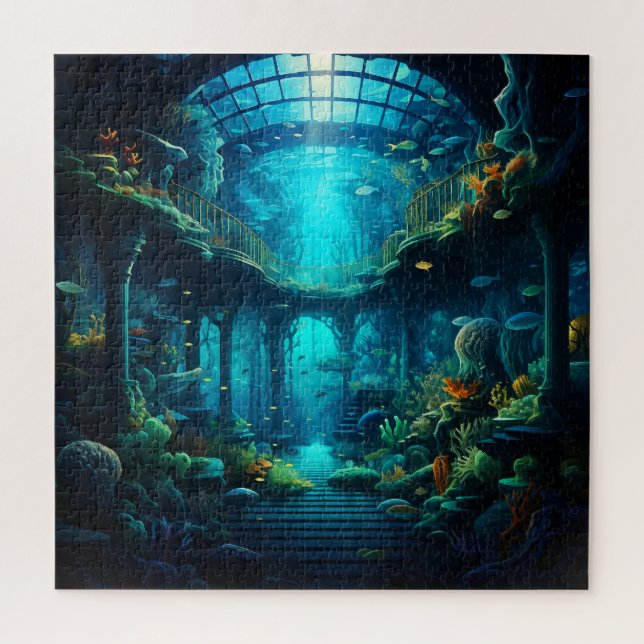 Puzzle Monde sous-marin (Vertical)