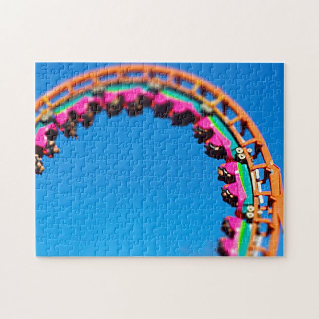 Puzzle Mondes de montagnes russes de boomerang (Horizontal)