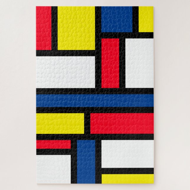Puzzle Mondrian (Vertical)