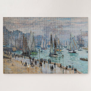 Puzzle Monet - Bateaux de pêche quittant le port, Le Havr