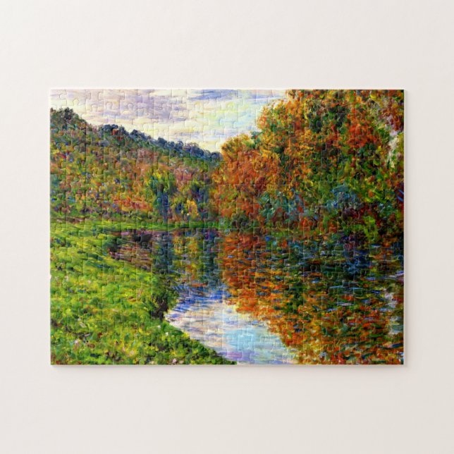 Puzzle Monet - Bras of the Jeufosse (Horizontal)