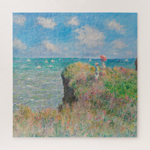 Puzzle Monet Cliff Walk à Pourvil Impressionist Painting