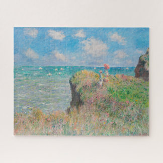 Puzzle Monet Cliff Walk à Pourvil Impressionist Painting