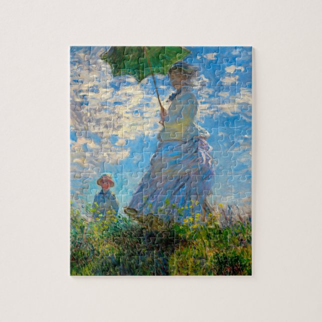 Puzzle Monet Femme Parasol Impressionnisme (Vertical)