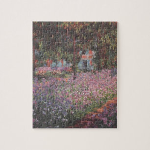 Puzzle Monet fleurit l'art de vignes de Giverny de jardin