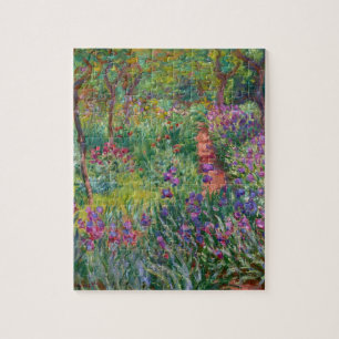 Puzzle Monet "le jardin d'iris chez Giverny"