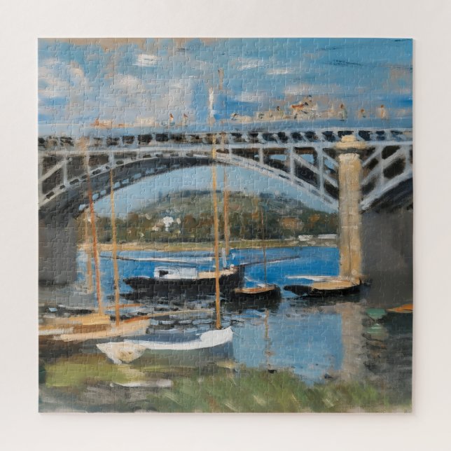 Puzzle Monet - Le Pont sur la Seine (Vertical)
