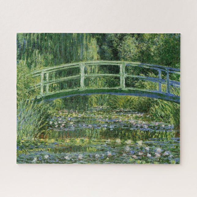 Puzzle Monet - Nappes d'eau et pont Japenes (Horizontal)