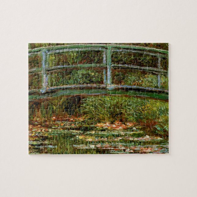Puzzle Monet Pont Japonais Giverney Français (Horizontal)
