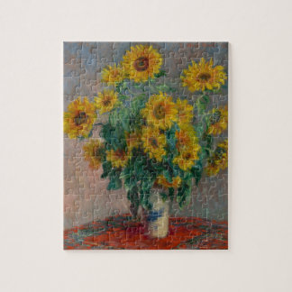 Puzzle Monet Tournesols Vintage français Impressionnisme