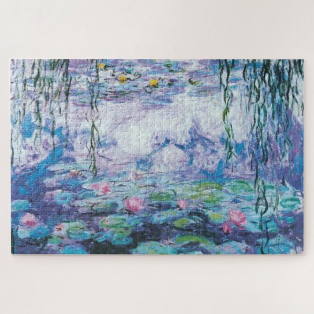 Puzzle Monet Water Lilies Peinture à l'huile (Horizontal)