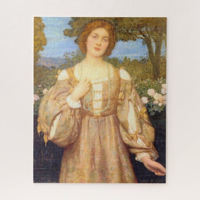 Puzzle Monna Giovanna (par Edward Robert Hughes) (Vertical)