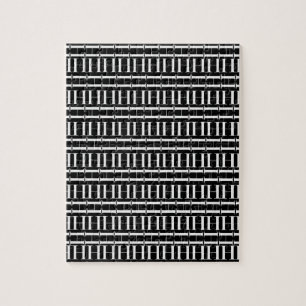 Puzzle Monogram Initial Letter H, Choose Background Color