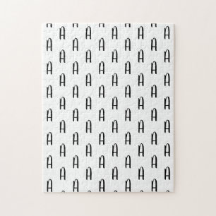 Puzzle Monogramme Cursif Frustrant