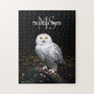 Puzzle Monogramme de nom personnalisé de majestueuse chou