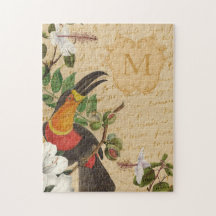 Monogramme Toucan personnalisé