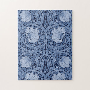 Puzzle Monotone bleu Pimpernel, William Morris