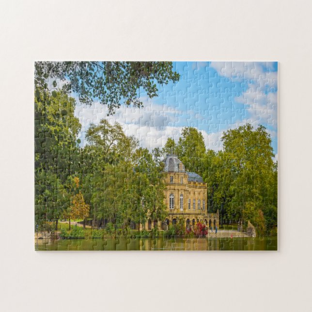 Puzzle Monrepos Castle Ludwigsburg Allemagne. (Horizontal)